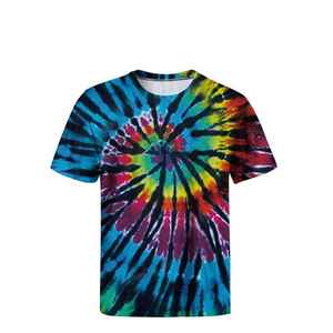 T-shirts pour hommes de qualité supérieure T-shirt d'été en coton T-shirt surdimensionné de couleur unie pour hommes - Product Image 1