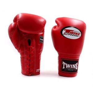 Guantes de Boxeo Profesionales Twins de Alta Calidad, con Dedos Completos, Transpirables, con Cierre de Cordones, para Entrenamiento, para Adultos - Product Image 4