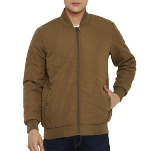 Chaqueta Bomber Casual de Invierno para Hombre, Duradera, Moderna y Cómoda, con Cierre de Cremallera, Ecológica, Transpirable, de Poliéster/Algodón, para Uso Diario - Product Image 4