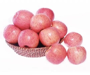 Pomme rouge Fuji biologique fraîche - Qualité supérieure - Fruit de la pomme - Taille 8 cm - 0,2 kg - Pays-Bas - Product Image 4