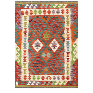 พรมกิลิมไมมาณา อัฟกานิสถาน ขนาด 141 x 102 ซม. ชุดพรมปูพื้น - Product Image 1