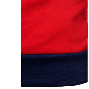 เสื้อฮู้ดแบบสวมหัวของผู้ชายเสื้อฮู้ดแบบสวมหัวมีฮู้ดสำหรับผู้ชายผ้าคอตตอนผสมระบายอากาศได้ดี - Product Image 5