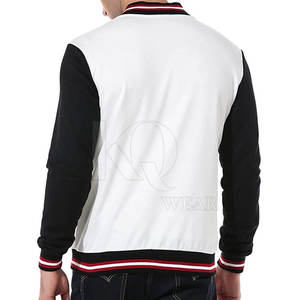 เสื้อแจ็คเก็ตเลตเตอร์แมนผู้ชายสไตล์แฟชั่น ผ้าเนื้อนุ่ม สวมใส่สบาย เหมาะสำหรับลุคสตรีททันสมัย ใส่ได้ทุกวัน - Product Image 4