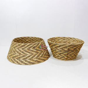 Artex Dong Thap Factory Artesanía de mimbre Soporte para árbol de Navidad Base natural duradera para decoración de temporada - Product Image 4