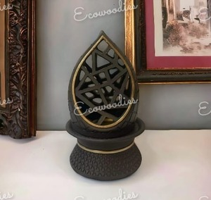 Alta calidad hecha a mano al por mayor Mubkhar Ramadan regalo hecho a mano Bakhoor quemador resina incienso para meditación Yoga Spa decoración de la habitación - Product Image 1