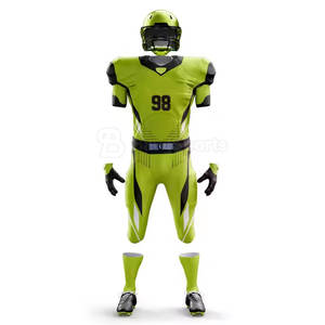 Venta caliente de diseño personalizado uniforme de fútbol americano ligero conjuntos de manga corta a un precio - Product Image 2