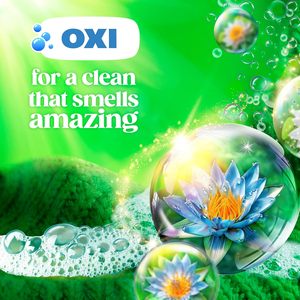 Détergent à lessive liquide Gain Plus, plus purifiant, plus rafraîchissant, maintenant avec Oxi, parfum Waterfall Delight, 170 fl oz, 129 lavages - Product Image 4