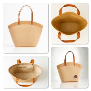 Elegante bolsa de playa Juco Asas de algodón Geométrico Biodegradable Ecológico Marca RTS Soporte Exportación instantánea-Entrega lista - Product Image 5