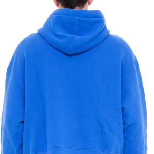 Sudaderas con capucha de chenilla de gran tamaño para hombre, buen precio, básico, mezcla de algodón para uso deportivo informal en la calle en el hogar para invierno - Product Image 6
