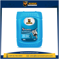 Huile moteur entièrement synthétique Avana Sturdy, lubrifiant automobile, huile de base, performance longue durée, 5W30, 20L, moteurs essence et diesel