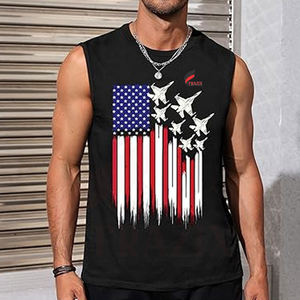 Camiseta sin Mangas Deportiva para Hombre, Tejida, Transpirable, de Alta Calidad, Secado Rápido, Superventas - Product Image 5