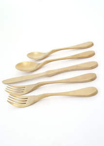 Vente en gros d'argenterie de mariage ensemble de couverts dorés couteau cuillère fourchette en acier inoxydable or ensemble de couverts maison Restaurant coffre-fort - Product Image 3