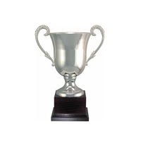 Trofeo de metal de calidad excepcional con una superficie de alto pulido y opciones de grabado personalizadas para cualquier logro