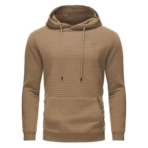 เสื้อ2025มีฮู้ดผ้าฝ้าย100% สำหรับผู้ชายดีไซน์เรียบง่ายเป็นมิตรต่อสิ่งแวดล้อม - Product Image 2