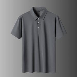 Polos Livraison gratuite avec votre logo brodé T-shirts polo 100% coton avec logo personnalisé pour hommes - Product Image 3