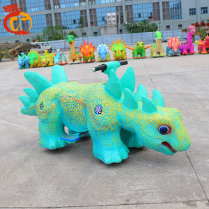 Manège de terrain de jeux populaire pour enfants, <span class=keywords><strong>voiture</strong></span> électrique interactive, dinosaure, dragon, télécommande, manèges de terrain de jeux - Product Image 2