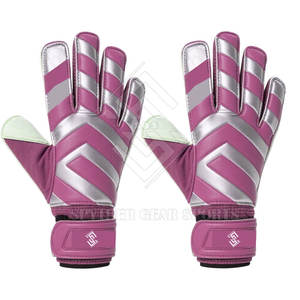 Gants de gardien de but en latex de haute qualité professionnels pour l'entraînement et les matchs Construction durable et flexible Contrôle de préhension élevé - Product Image 4