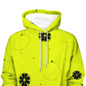 2024 ODM haute qualité Anime Sublimation imprimé hommes sweats à capuche 100% Polyester Animal pull taille américaine polaire tissu - Product Image 4