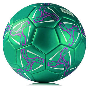 Ballon de football design tendance haut de gamme personnalisé Matériau en cuir Offre Spéciale Service OEM élevé Meilleur ballon de football Prix économique - Product Image 1