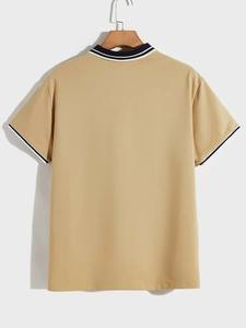 Polo de golf respirant à manches courtes avec logo personnalisé polos de golf respirant à séchage rapide pour l'été - Product Image 6