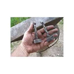 High Quality Hiphop Viking Men's Power Hammer Pendant Long Chain Necklace 316L Stainless Steel Odin Weapon Jewelry - Product Image 1