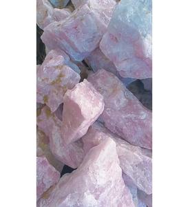 Morceaux bruts de quartz rose brut 5-15 cm pour la coupe et la sculpture de pierres précieuses - Product Image 3