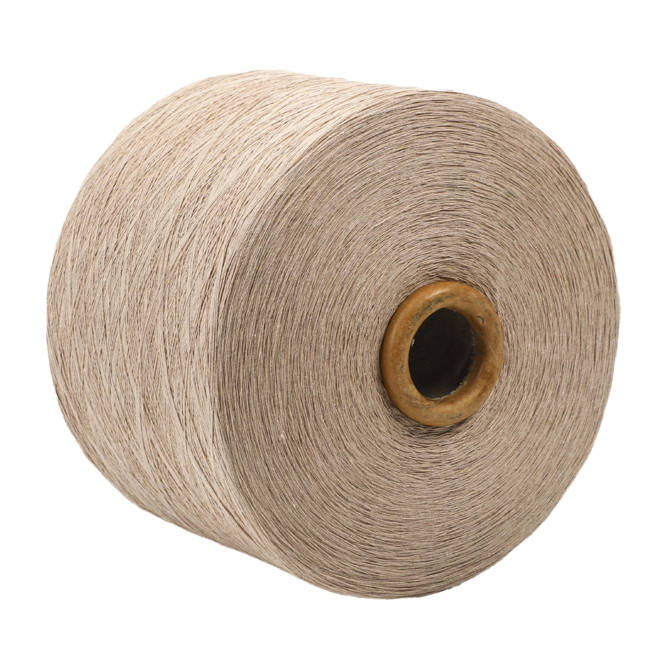 Virgin 100% Ring Spun Milk Cotton Ne Compact Combed 40/1 Sewing Yarn High Evenness Dyed T-Shirts Weaving Fabric