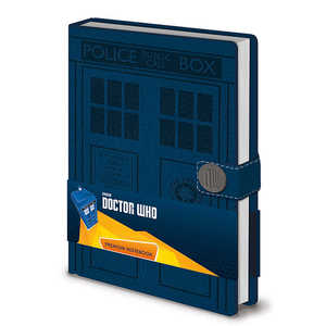 Cuaderno Premium For Doctor Who, Estilo Tardis, Cubierta de Cuero PU, Encuadernación Térmica, Disponible en Tamaños B6, B5 y A6, Ideal para Regalo - Product Image 4