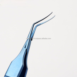 Pinzas de Microcirugía Oftálmica Manuales Reutilizables, Instrumento de Cirugía Ocular para Capsulorrexis, Herramienta de Oftalmología de Precisión, CE ISO - Product Image 4