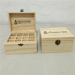 Hương liệu tổ chức sơn móng tay hương thơm nước hoa container, tinh dầu gỗ lưu trữ hộp du lịch hiển thị trình bày trường hợp - Product Image 2