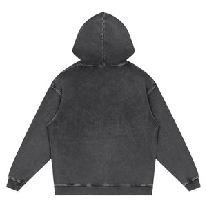 Sudadera con capucha de lavado ácido Ajuste regular Sudaderas personalizadas de alta calidad Sudadera con capucha de algodón Sudaderas con capucha de lavado ácido completamente personalizables - Product Image 4