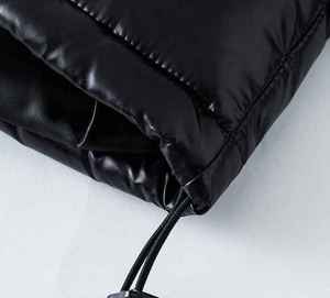 Chaqueta Acolchada Brillante y Suave, Chaqueta de Invierno, Logotipo Personalizado OEM, Chaqueta Acolchada Brillante de Invierno con Capucha de Alta Calidad y Tendencia para Hombre - Product Image 5