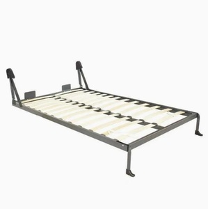Vinahardware <b>King</b> <b>Size</b> Steel <b>Bed</b> <b>Frame</b> <b>Wooden</b> Slats Noise-Free Design for Easy Assembly-for Bedroom Living Room for Hostel/Hotel - Product Image 2