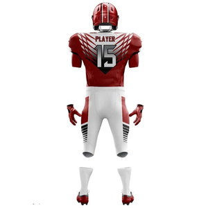 Uniformes de Fútbol Americano con Diseño Moderno, Uniformes de Fútbol Americano Sublimados con Estampado Personalizado para Equipos - Product Image 2