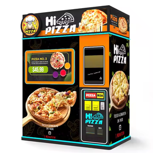 Máquina Expendedora de Pizza DIVA con Capacidad para 64 Pizzas, Conexión Wi-Fi, Pantalla Táctil, Opciones de Pago, Cuerpo de Acero Inoxidable - Product Image 4