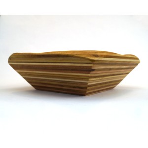 Magnifique bol de service en bois massif de qualité fait à la main pour les restaurants à domicile et les hôtels - Product Image 2