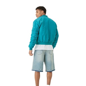 Custom Manufacturer High Quality Hot Selling Autumn Hooded Windproof Breathable Stand Collar Front Regular Fit Warm Men's <b>Jacket</b> - Product Image 5