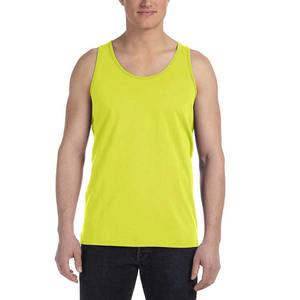 Camisetas sin mangas al mejor precio para hombre, 100% algodón, fabricante indio, OEM, estampado liso, ropa de gimnasio Sandos, colores personalizados, diseños con logotipo - Product Image 1