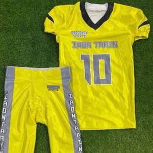 Ropa de fútbol americano Conjunto de uniformes de fútbol americano juvenil Uniformes de fútbol americano para conjuntos de equipos - Product Image 3