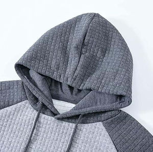 Sweats à capuche pour hommes de haute qualité avec logo personnalisé, tissu 100% coton, hiver, anti-froissement, respirant, design doublé, tendance 2025 - Product Image 4