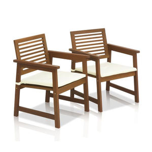 SILLA BRAZO MADERA TECA PARA PATIO HECHO EN INDONESIA - Product Image 1