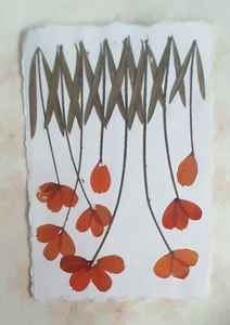 Cartes de pétales de fleurs séchées sur mesure, papier et cartes de vœux idéales pour les papeteries de mariage adaptées à la revente - Product Image 2