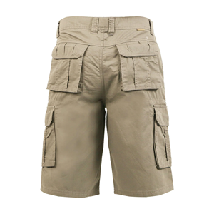 Pantalones cortos Cargo informales con múltiples bolsillos de talla grande para hombre, diseño personalizado con cremallera, Color sólido, antiarrugas, elegante, verano, BD, transpirable - Product Image 2