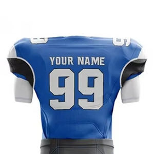 Ensemble de maillots de football américain pour adultes 100% Matériau en polyester Fabriqué en uniforme de football américain au tarif de gros - Product Image 6