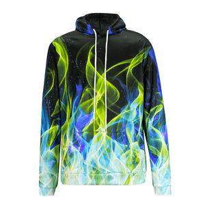 Conjunto Deportivo de Dos Piezas para Hombre, Estilo Informal, con Capucha, Cierre de Cremallera, Reflectante 3M, Ajuste Holgado, Logotipo Personalizado, Jersey de Poliéster de Fábrica - Product Image 3