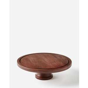 Trending Farmhouse Design Soporte de pastel de madera ecológico hecho a mano con acabado natural para celebraciones Rústicas - Product Image 3