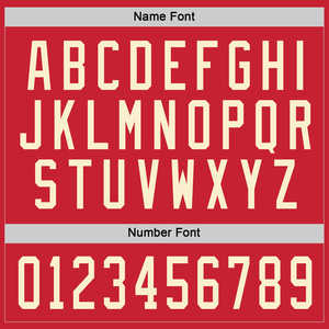 Venta superior Equipo deportivo rojo Logotipo personalizado Sublimación Impreso/Bordado American Ice Hockey Jersey 100% Poliéster - Product Image 4