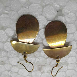 Ensemble de boucles d'oreilles en laiton élégant de Falak World Export pour femmes bijoux de luxe classiques pour la fête de la forme de crochet par FWE - Product Image 6