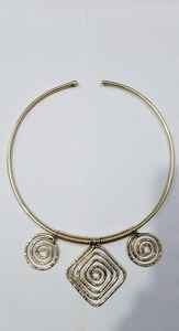 Vente en gros de colliers en laiton à chaîne de lame faits à la main NK-130523C bijoux Hasli de l'Inde Costume à la mode thème religieux chrétien - Product Image 2