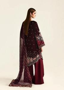 Vêtements indiens et pakistanais pour femmes en mousseline de soie 3 pièces robe de soirée 2025 nouveauté en mousseline de soie robe de mariée pour les femmes - Product Image 5